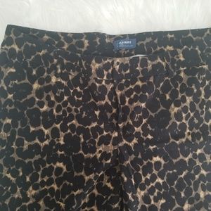 Cheetah print pants